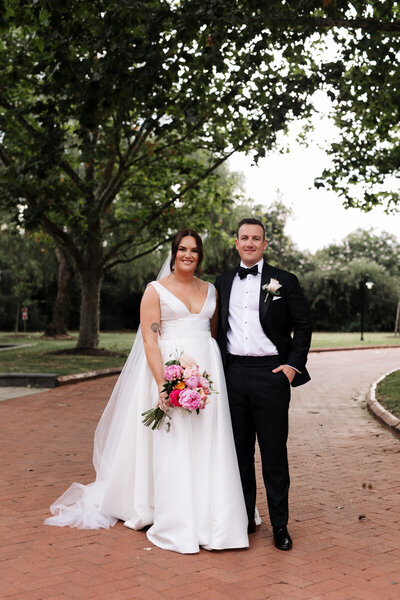 Wedding Photographer and Videographer capture bride and groom at Sunnybrae Estate