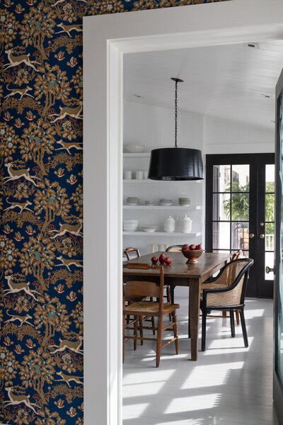 Castle Hill project dining table and chairs.