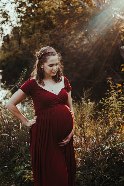 maternity photographer madison county indiana