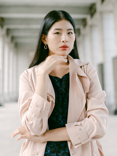Seoul Editorial Fashion at War Memorial Museum | Luxury Destination Photography – Michael Asmussen Photography