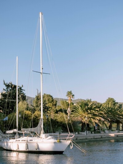 Sailboat in Greece