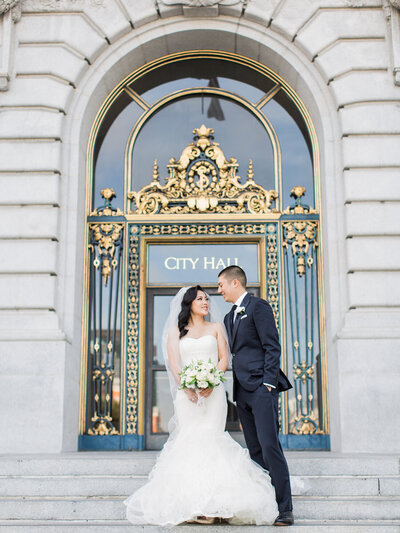 San Francisco City Hall Wedding Photographer