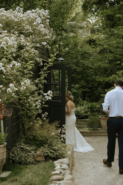 An intimate wedding at Glass House Creative Community in Zeeland, Michigan.