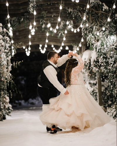 Winter Wedding at Brookside Wedding and Events in Berthoud Colorado