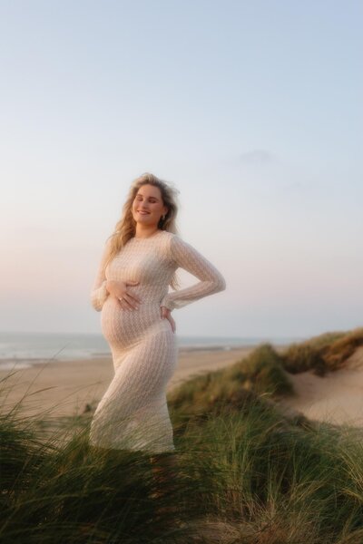 Zwangerschapsshoot in de duinen van Wassenaar