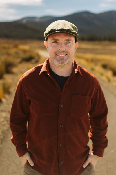 Portrait of Ryan Kort, Asheville wedding photographer capturing cinematic and story-driven weddings with Silver Seas