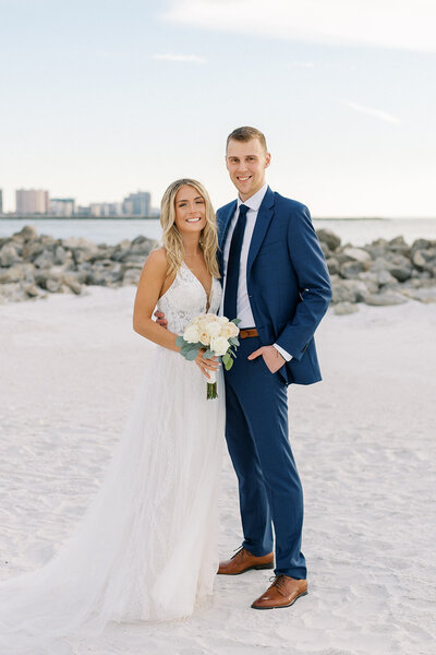 Clearwater beach elopements