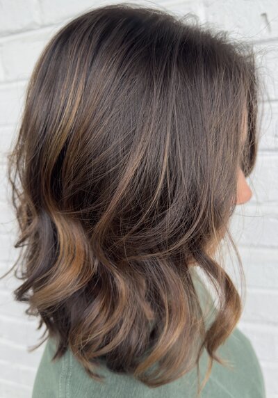 brunette balyaage 7:25