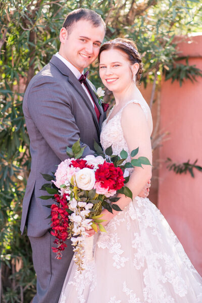 husband and wife photo at the Arizona Inn
