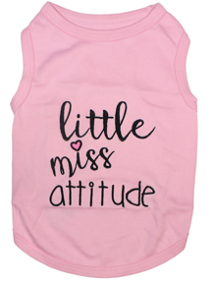 Parisian Pet T-shirt (Little Miss Attitude)