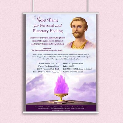 teachings of the ascended masters dynamic decrees saint germain violet flame elizabeth clare prophet tsl teaching center of palm beach county 027