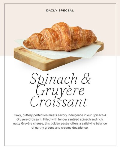 social media template for bakeries and restaurants - featured daily special