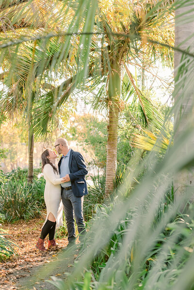 Oak Park, IL winter maternity photos at Thatcher Woods