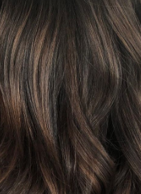 Brunette balayage