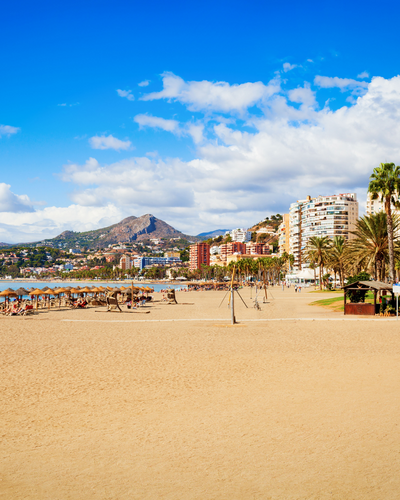 Málaga beach