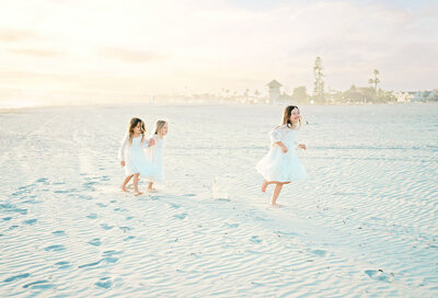 family session in Del mar