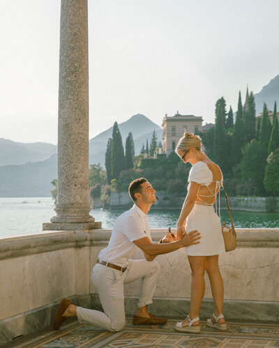 Lake Como, Italy Engagement