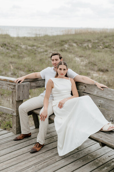 beach engagement photographer