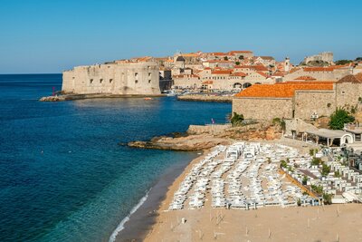 Dubrovnik and the sparkling sea