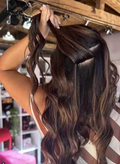 Hair extensions, Rhode Island, Invisible bead extensions, IBE, Hand tied extension, Luxury hair, Seamless, Custom color hair, Hair extension specialist, Best hair extension, Hair extension maintenance, Natural looking extensions, Hidden bead extensions, Sew in hair extensions, K tips hair extensions, Keratin bond hair extensions, Keratin individual bonds hair extensions, Brazilian blowout, Conditioning treatment, Hair Botox, Keratin hair treatment, Balayage, Lived in color, Balayage experts, Dimensional brunette, Gray blending, Blowout and style, Specialty color, Baby lights, Foil highlights, Blonding
