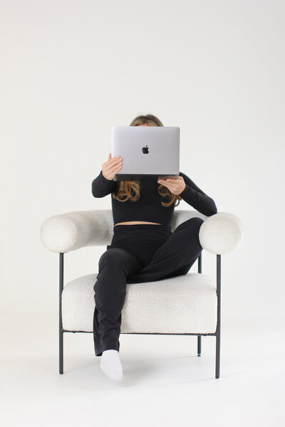 Professional headshot of an instagram coach
