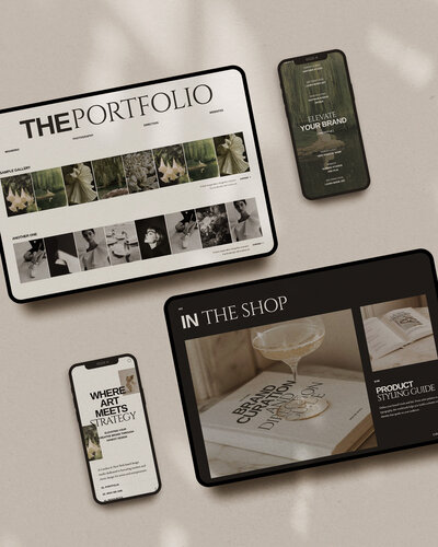 Creative and Detailed 40 Page PDF Website Content Planner and Checklist