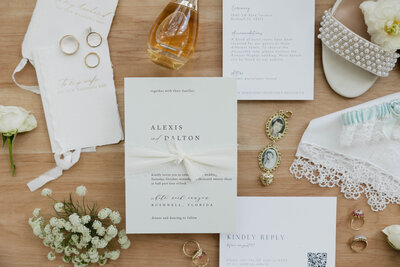 wedding details in central florida wedding