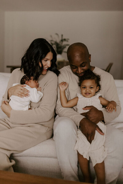 Tampa Newborn Photoshoot at Home