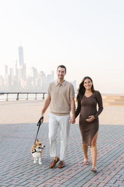 Hoboken Waterfront Maternity Photos