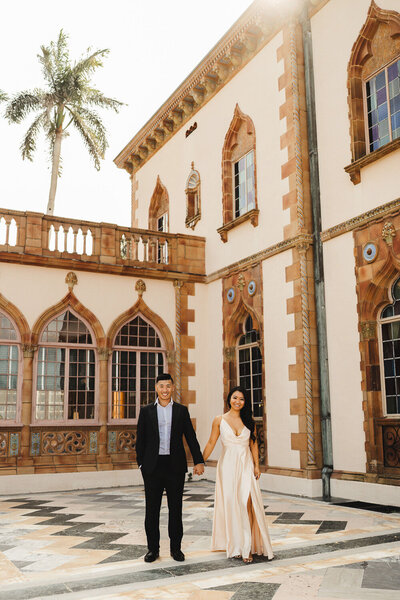 Ringling Museum Engagement Photography Videography Sarasota Florida
