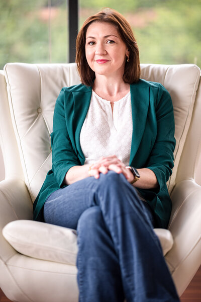Daylight Therapy Group Founder and trauma and eating disorder specialist Allison Marek in Houston, Texas