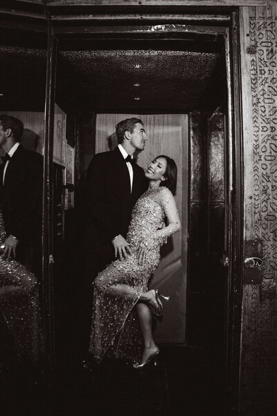 Bride and Groom Posing