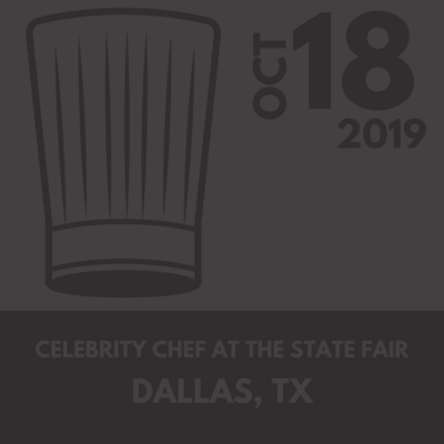 Celebrity Chef At The State Fair Dallas Texas