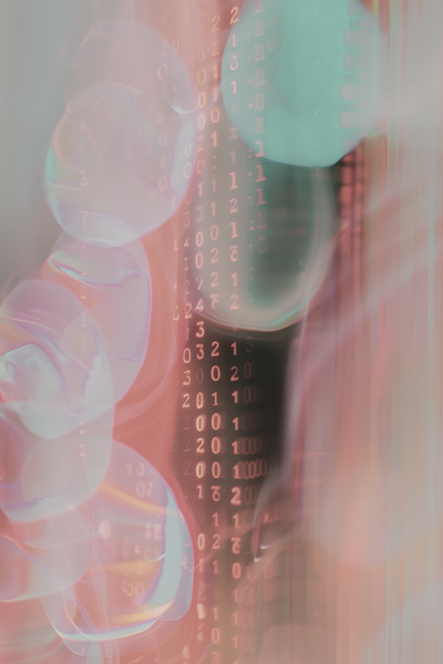 Abstract Digital Glow.- gallery one x4png