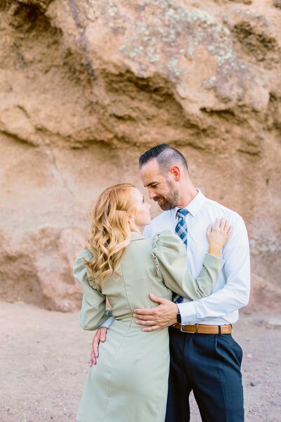 Engagement session portrait by Ana Carter Photography