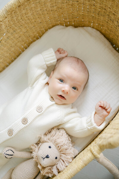 Lifestyle Newborn Photographer serving the Highland Village area