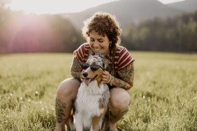 Hundefotografie mit Mensch – innige Momente zwischen Mensch und Hund