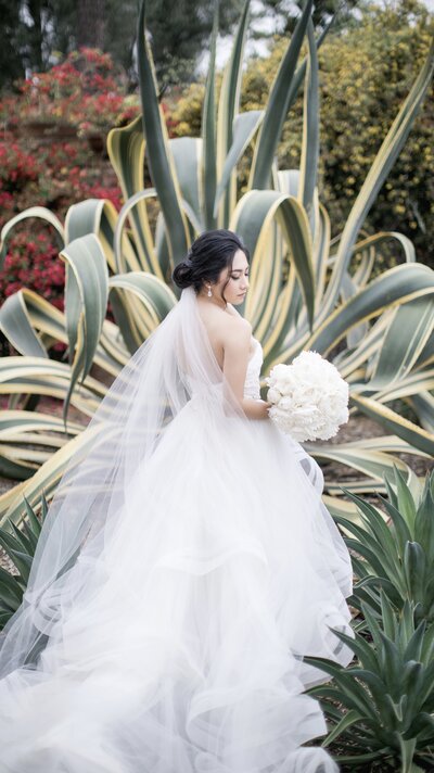 bride at mission san juan