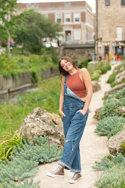 senior pictures in downtown