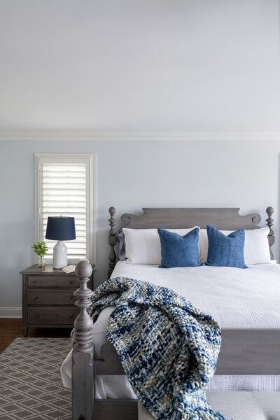 RDA Building Contractors New Jersey Blue Bedroom