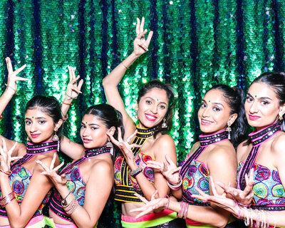 Best Luxury Wedding photo booth experience Cotswolds with a kardashian glam photo booth experience for a large group of guests