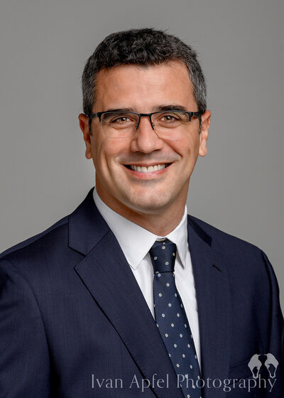 Headshot of South Florida Executive shot by Ivan Apfel