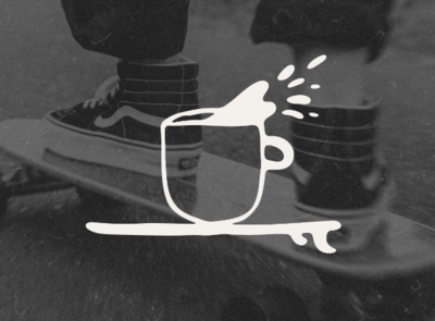 Coffee and waves illustration By Studio by Nouk