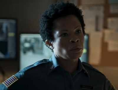 woman on tv show playing a cop
