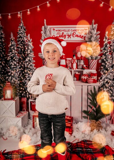 kerst mini shoot in omgeving tholen