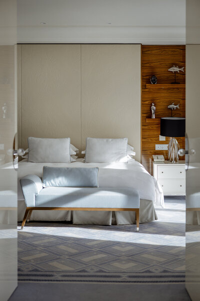 Elegant hotel interior photography at Hotel Martinez Cannes by Fenja, luxury resort photographer.