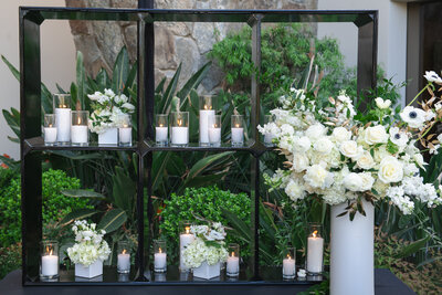 Luxurious outdoor 50th birthday party celebration