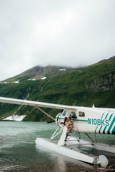 Alaska Float Plane Elopement
