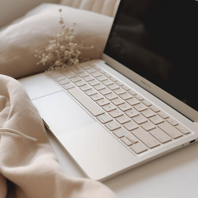 Stock foto van laptop