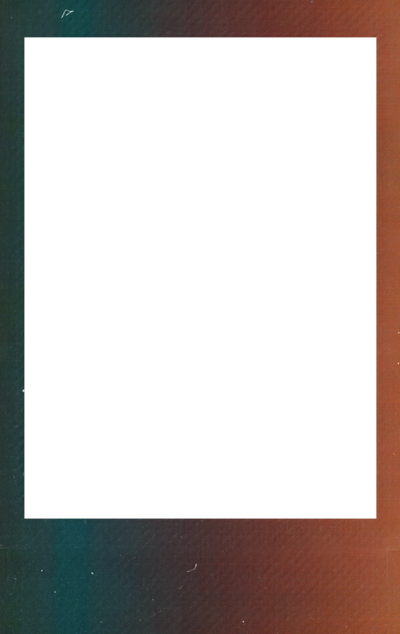 colorful poloraid frame